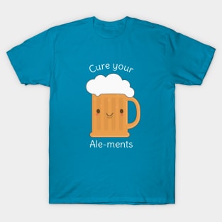 Kawaii Beer Pun T-Shirt T-Shirt